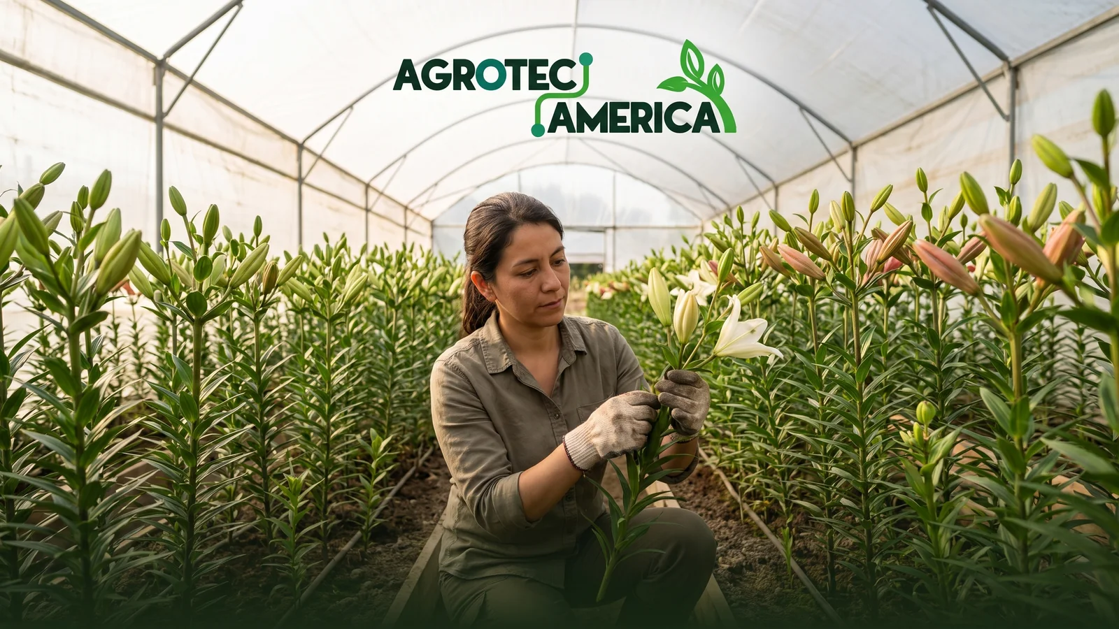 Portada del curso Cultivo de Flor de Lilis para Corte