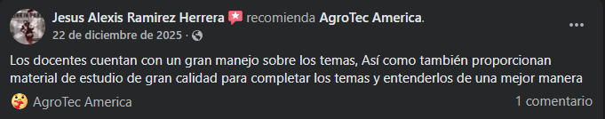 Opinión de un alumno de AgroTec America
