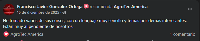 Opinión de un alumno de AgroTec America