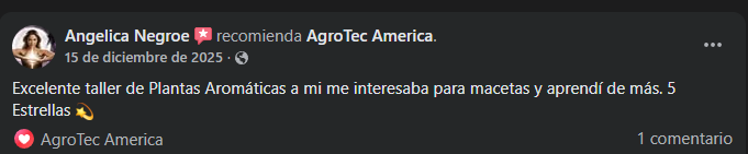 Opinión de un alumno de AgroTec America