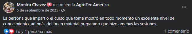 Opinión de un alumno de AgroTec America